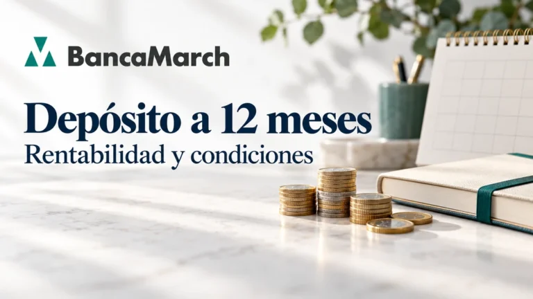 Banca March: depósito a 12 meses, rentabilidad y condiciones